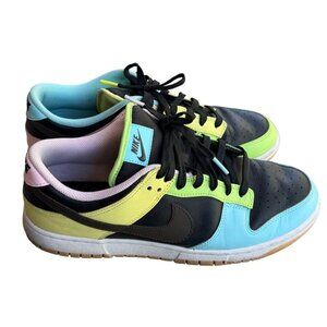 Nike Dunk Low Free 99 Mens Size 11 Black Multicolor Sneakers Shoes